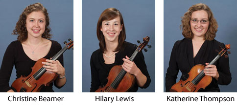 SHAR Apprentices, Christine Beamer, Hilary Lewis, Katherine Thompson