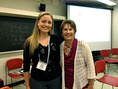 Nancy Lokken and Lucy Lewis