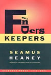 Seamus Heaney Finders Keepers