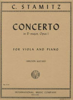 Stamitz Viola Concerto