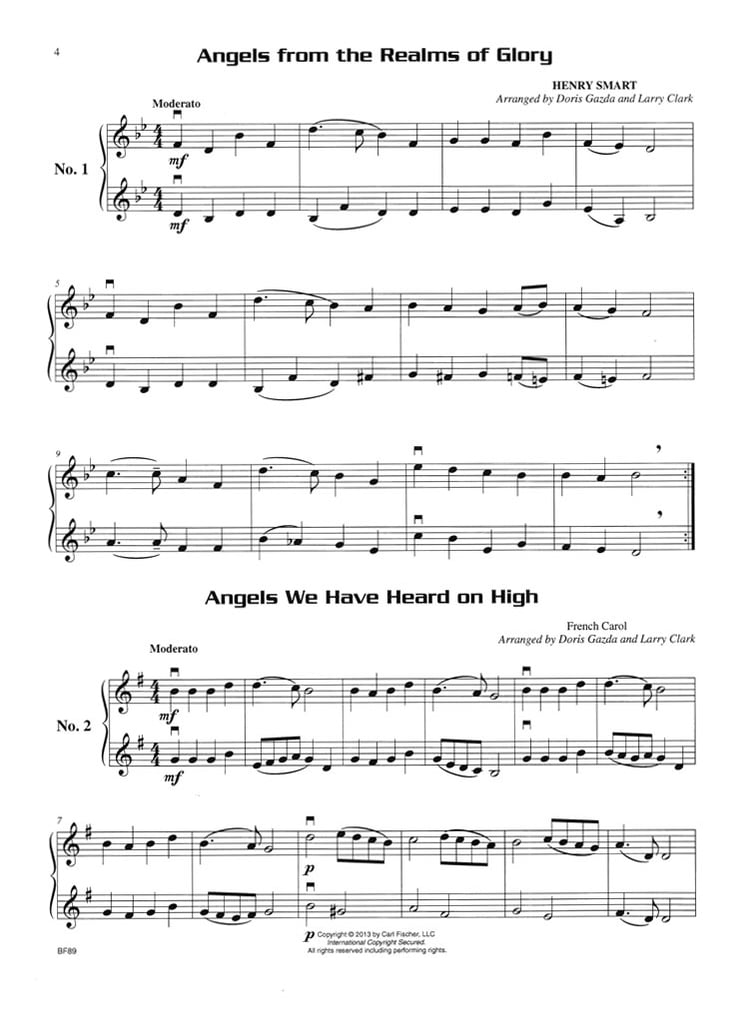 Christmas Sheet Music for Strings Part One Easy Flexible Ensembles